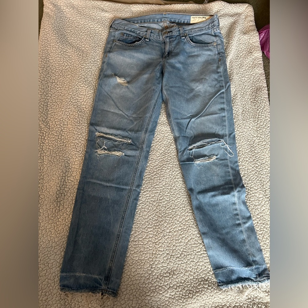 Rag & Bone Abington Boyfriend Jeans.                      Women’s Size 28